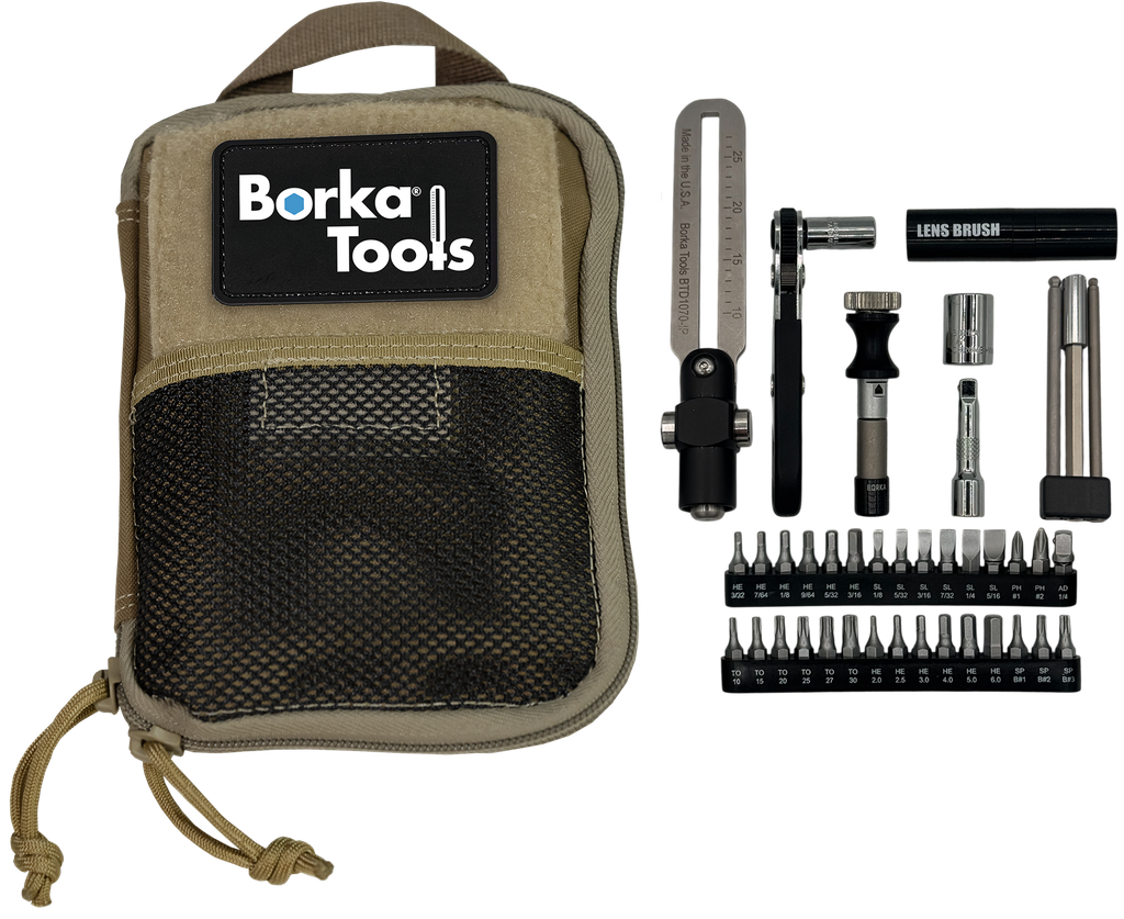 Borka Tool Kit with 3pc. Extension Bit Set