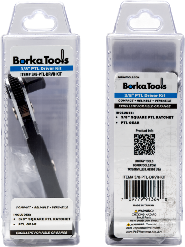 Borka 3/8” Square PTL Ratchet