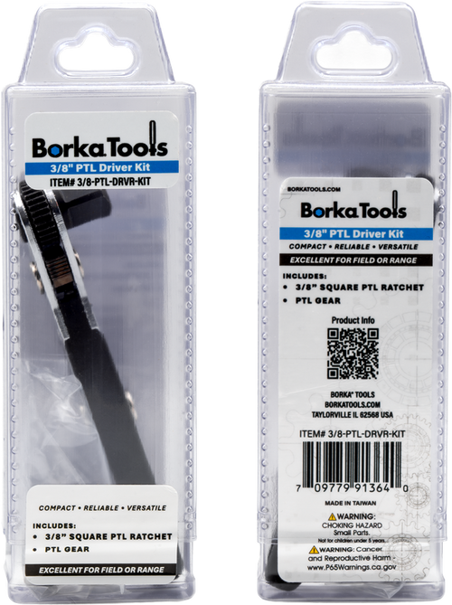 Borka 3/8” Square PTL Ratchet